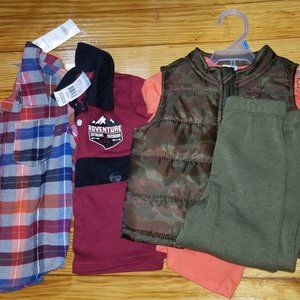 LOT OF BOYS 24 MONTHS ASSORTED CLOTHES
